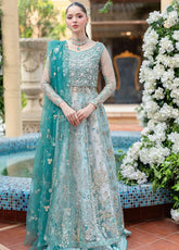 Mushq Embroidered Net Suit Unstitched 3 Piece Formals